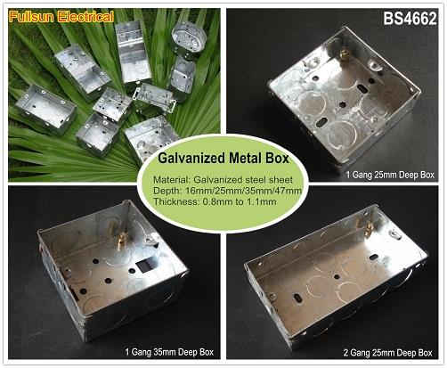 3 Gang Electrical Junction Box