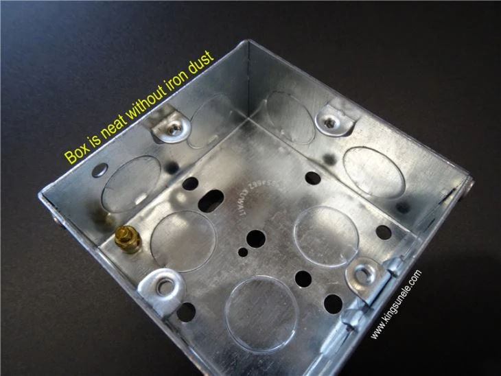 Double Gang Wall Mount Switch Box